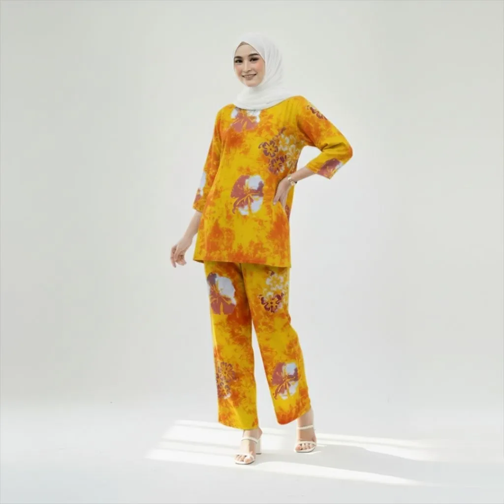 Setelan Celana Sabrina Galaxy  Batik Putri Laila