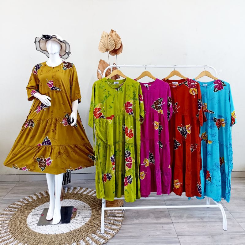 Daster Kirana Susun Uk Standar  Batik Putri Laila