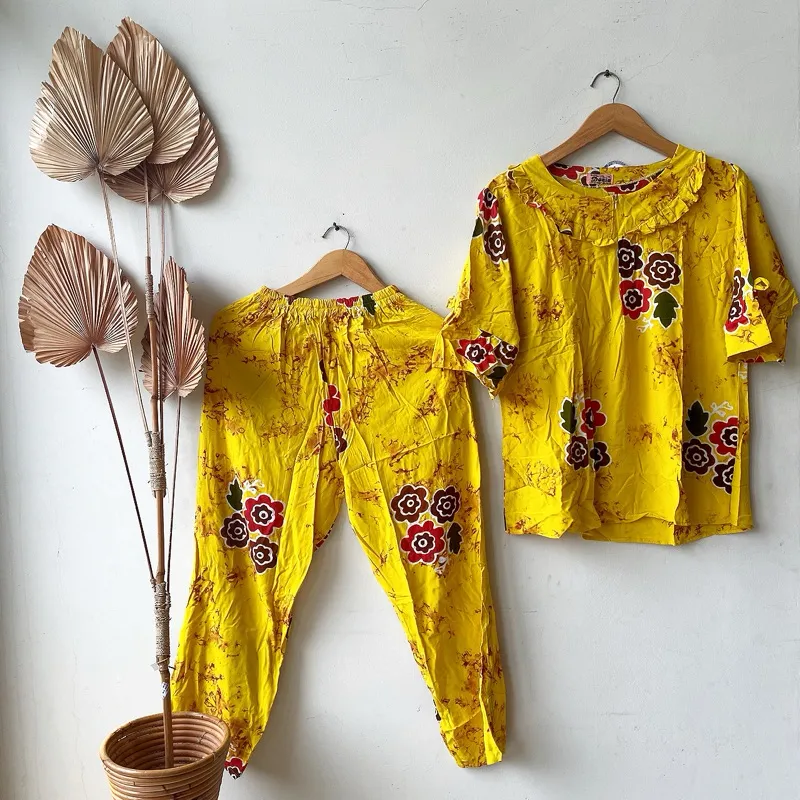 Varian Kuning Bunga Bulat